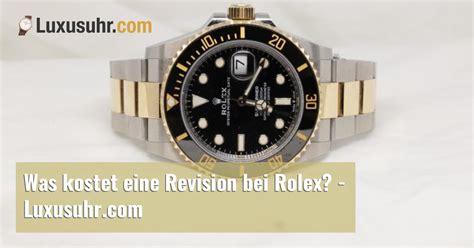 was kostet eine revision bei breitling